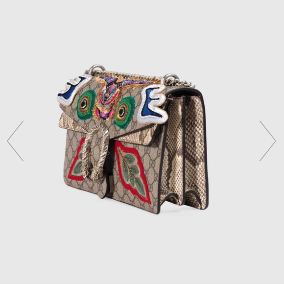 Gucci Dionysus Small Shoulder Supreme Handbag NWT - Picture 4 of 5